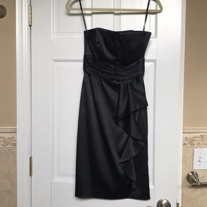 White House Black Market Black Strapless Dress 00